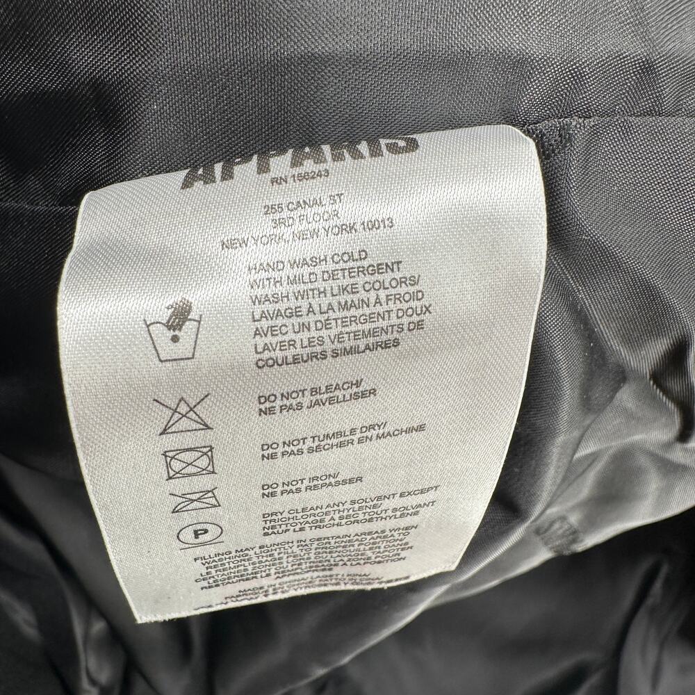 APPARIS NWT Stevie Vegan Leather Jacket in Black // M - Picture 13 of 14